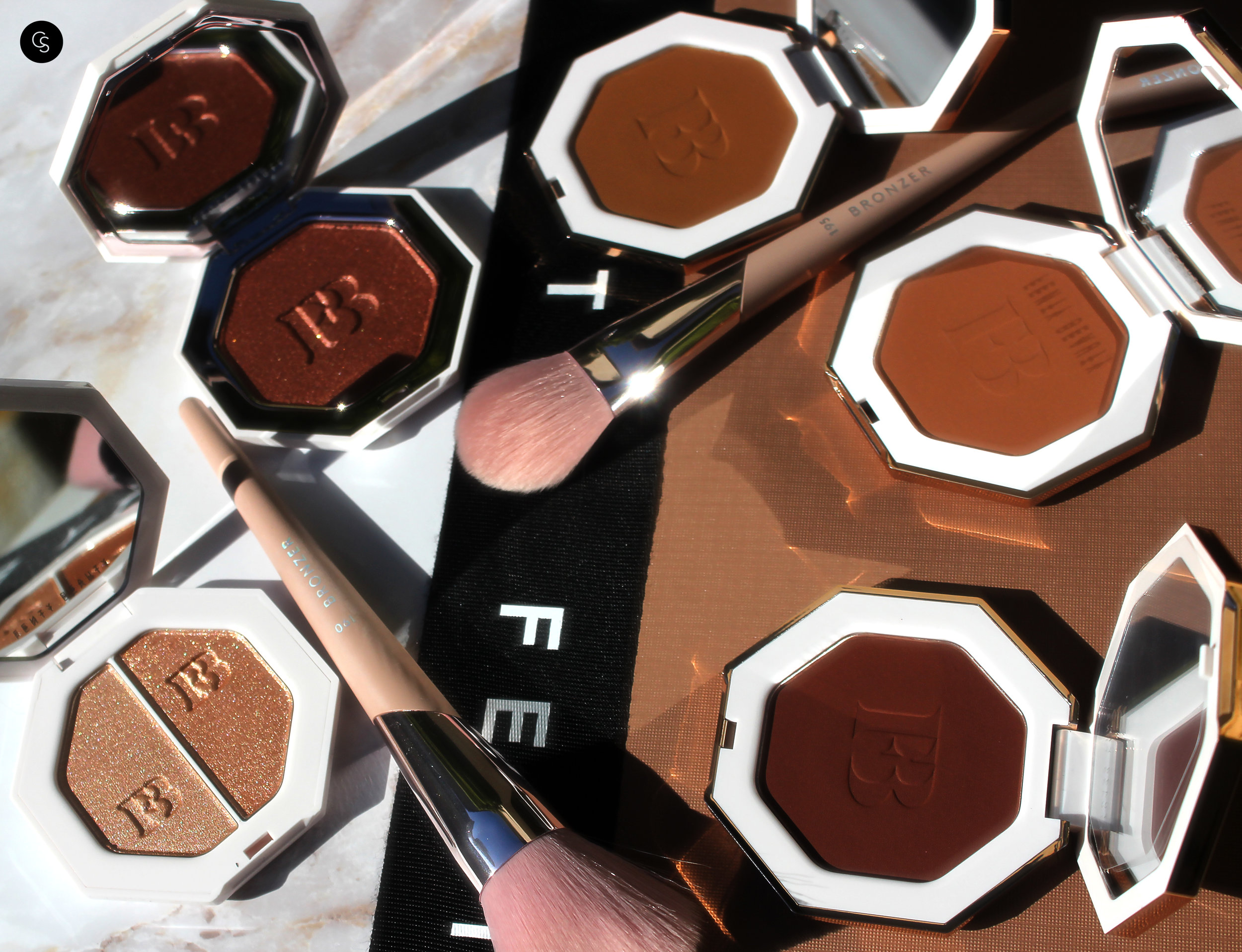 SUN STALK'R Bronzer Collection - Fenty Beauty — Cocoa Swatches